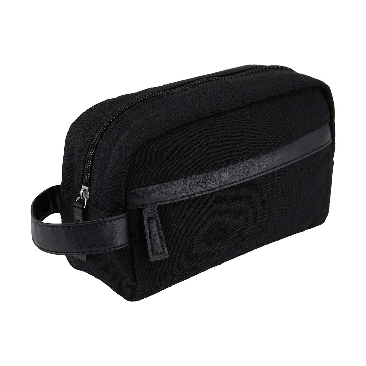 Canvas Washbag - Black