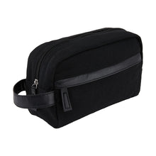 Canvas Washbag - Black