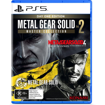 METAL GEAR SOLID: MASTER COLLECTION Vol. 2  Day 1 Edition