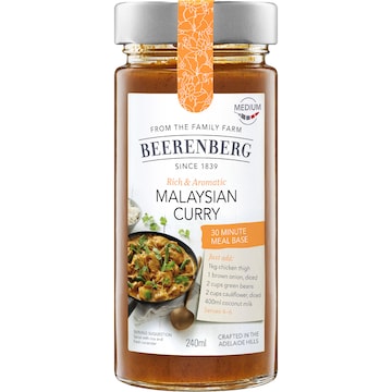 Beerenberg Malaysian Kapitan Curry 240mL