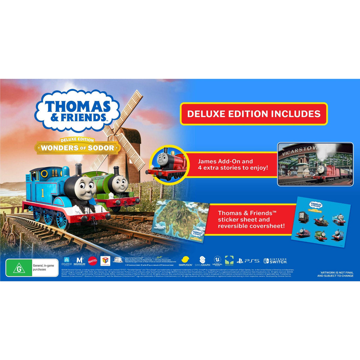 Thomas & Friends: Wonders of Sodor Deluxe Edition