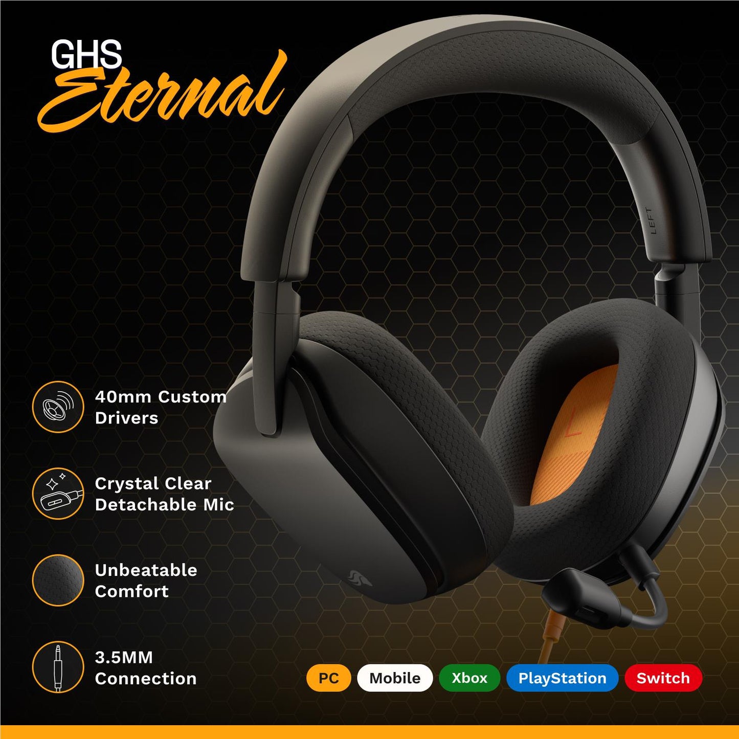Glorious GHS Eternal Stereo Gaming Headset