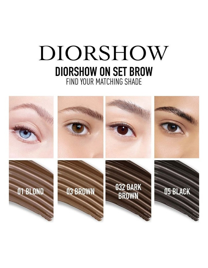 Diorshow On Set Brow Eyebrow Mascara