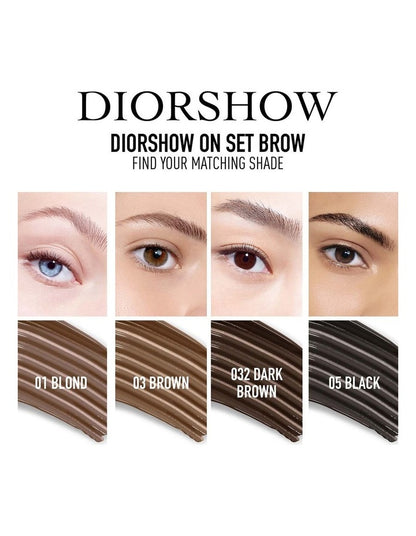 Diorshow On Set Brow Eyebrow Mascara