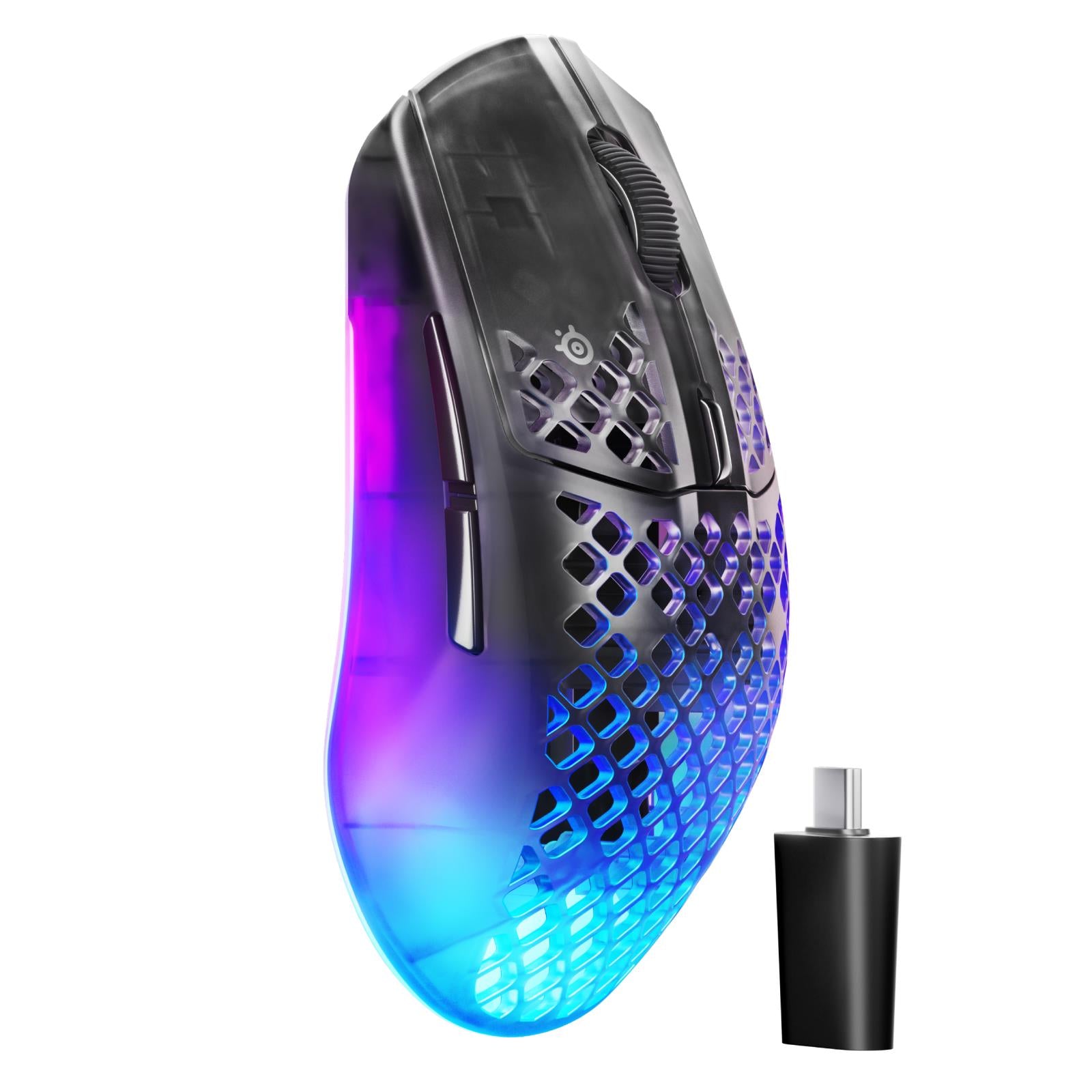 SteelSeries Aerox 3 Gen 2 Wireless Gaming Mouse Shadow