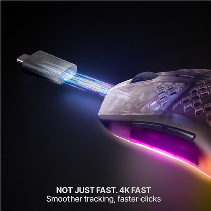 SteelSeries Aerox 3 Gen 2 Wireless Gaming Mouse Shadow