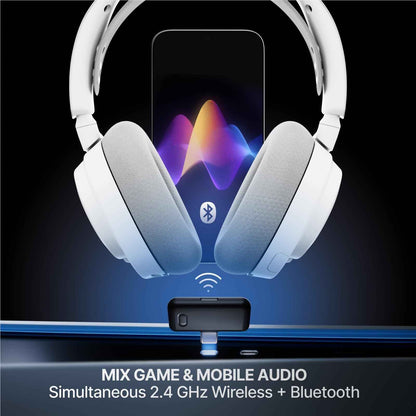 SteelSeries Arctis Nova 7 Gen 2 Wireless Gaming Headset (White)