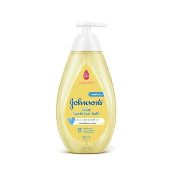 Top-To-Toe Gentle Newborn Cleansing Tear-Free Mild Baby Bath