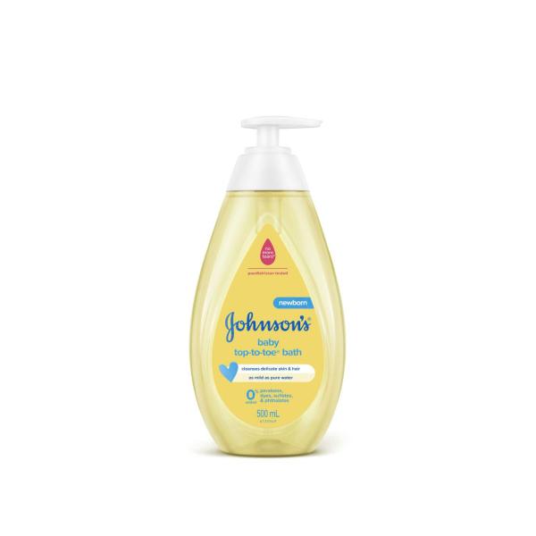 JOHNSON & JOHNSON BABY WASH TOP TO TOE