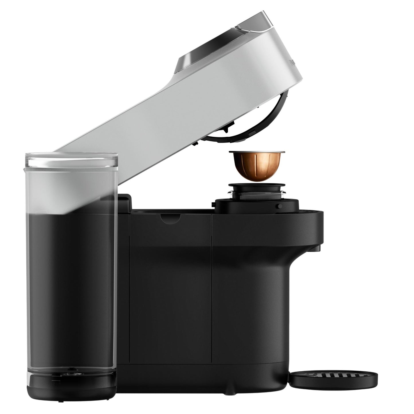 De'longhi Nespresso Vertuo Pop+ Coffee Machine Bundle (Deluxe Silver)