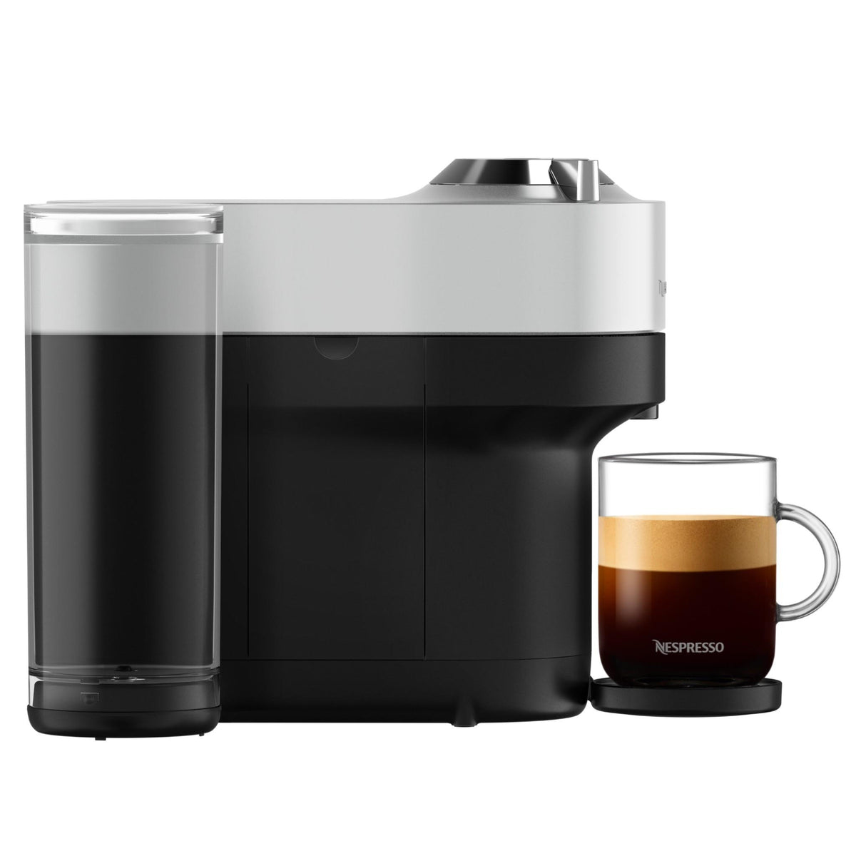 De'Longhi Nespresso Vertuo Pop+ Deluxe Capsule Coffee Machine Bundle (Silver)
