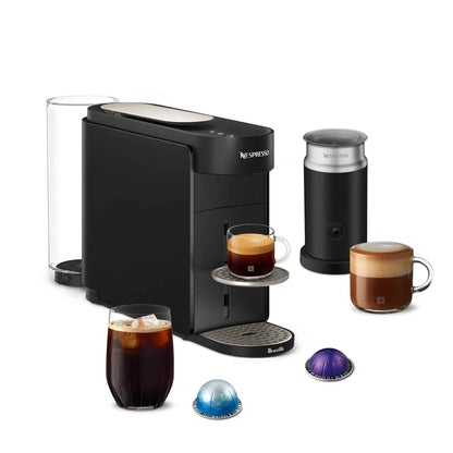 Breville Nespresso BNV650BLK Vertuo Up Bundle (Black)