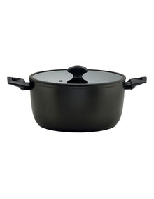 Per Salute Nonstick Induction Covered Casserole 24cm/4.5L in Black