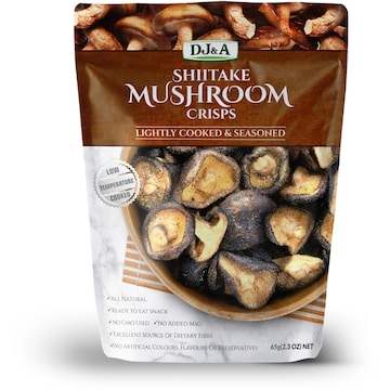 DJ&A Shiitake Mushroom Crisps 65g