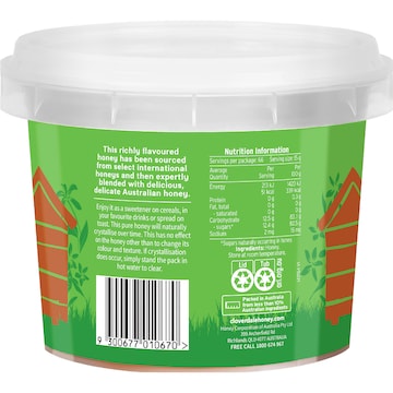 Cloverdale Pure Honey Pail 1kg