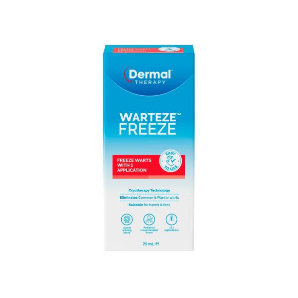 DERMAL THERAPY WARTEZE FREEZE 75ML