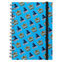 NRL - Gold Coast Titans Hardcover A5 Spiral Notebook