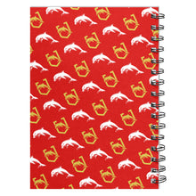 NRL - Dolphins Hardcover A5 Spiral Notebook