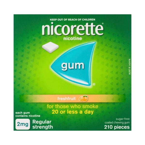 NICORETTE FRESH FRUIT 2MG 210PK