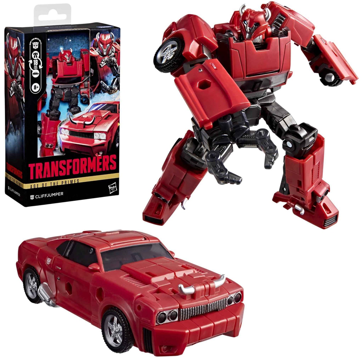 Transformers - Age Of The Primes: Deluxe Class Cliffjumper Figure