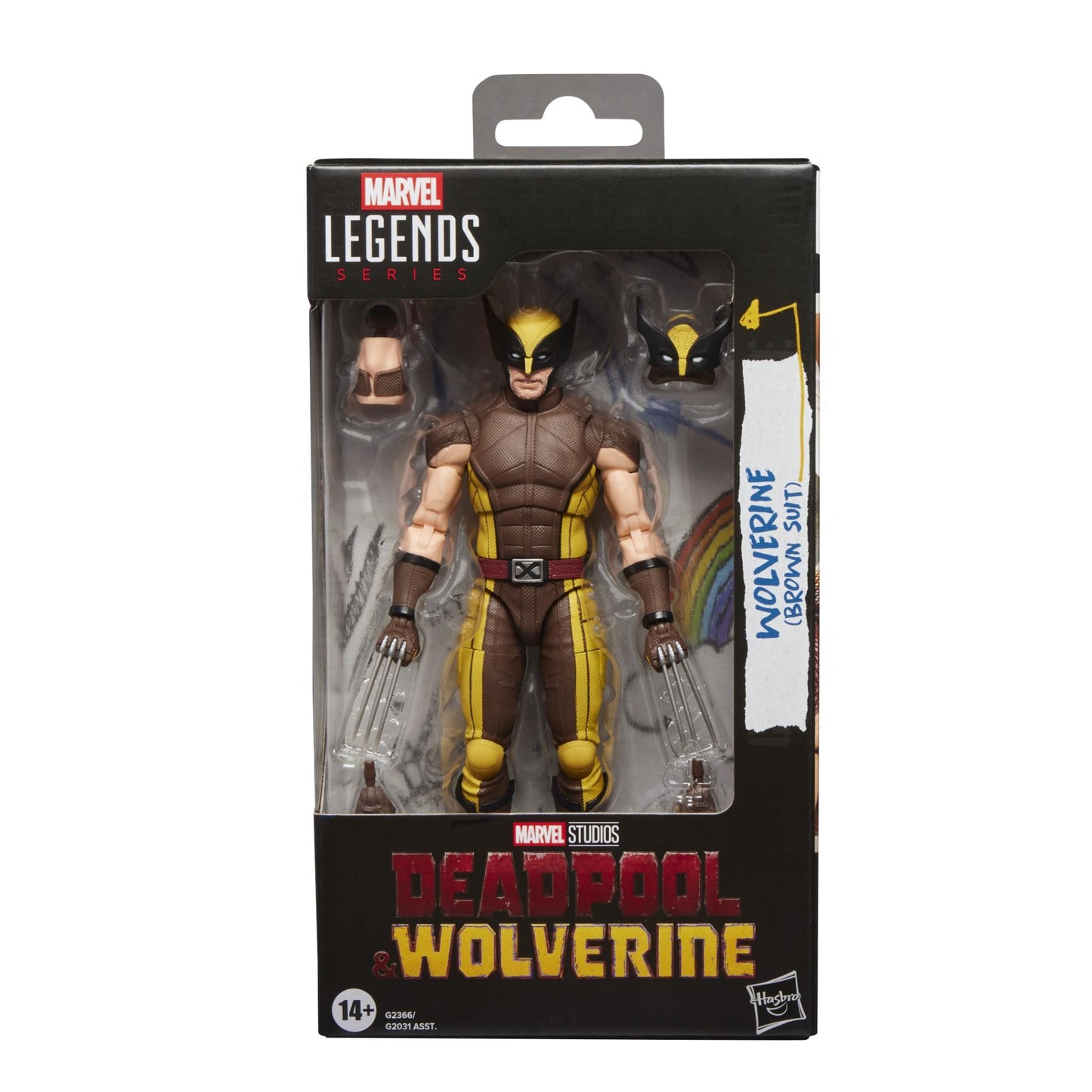 Marvel - Legends Series: Deadpool & Wolverine - Wolverine (Brown Suit) Figure