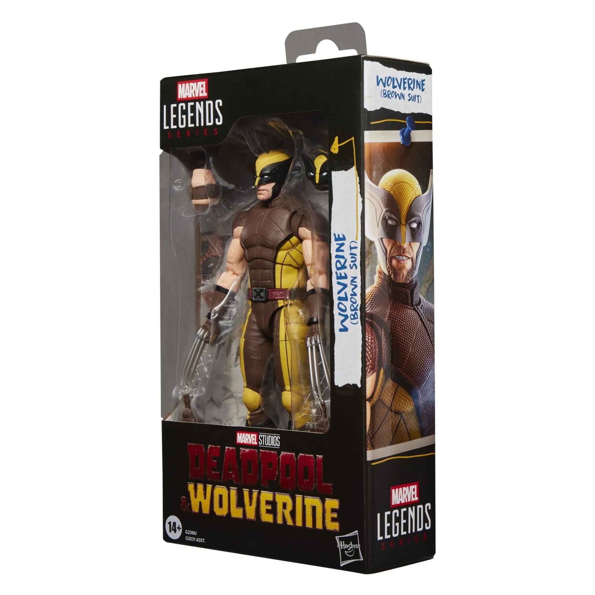 Marvel - Legends Series: Deadpool & Wolverine - Wolverine (Brown Suit) Figure