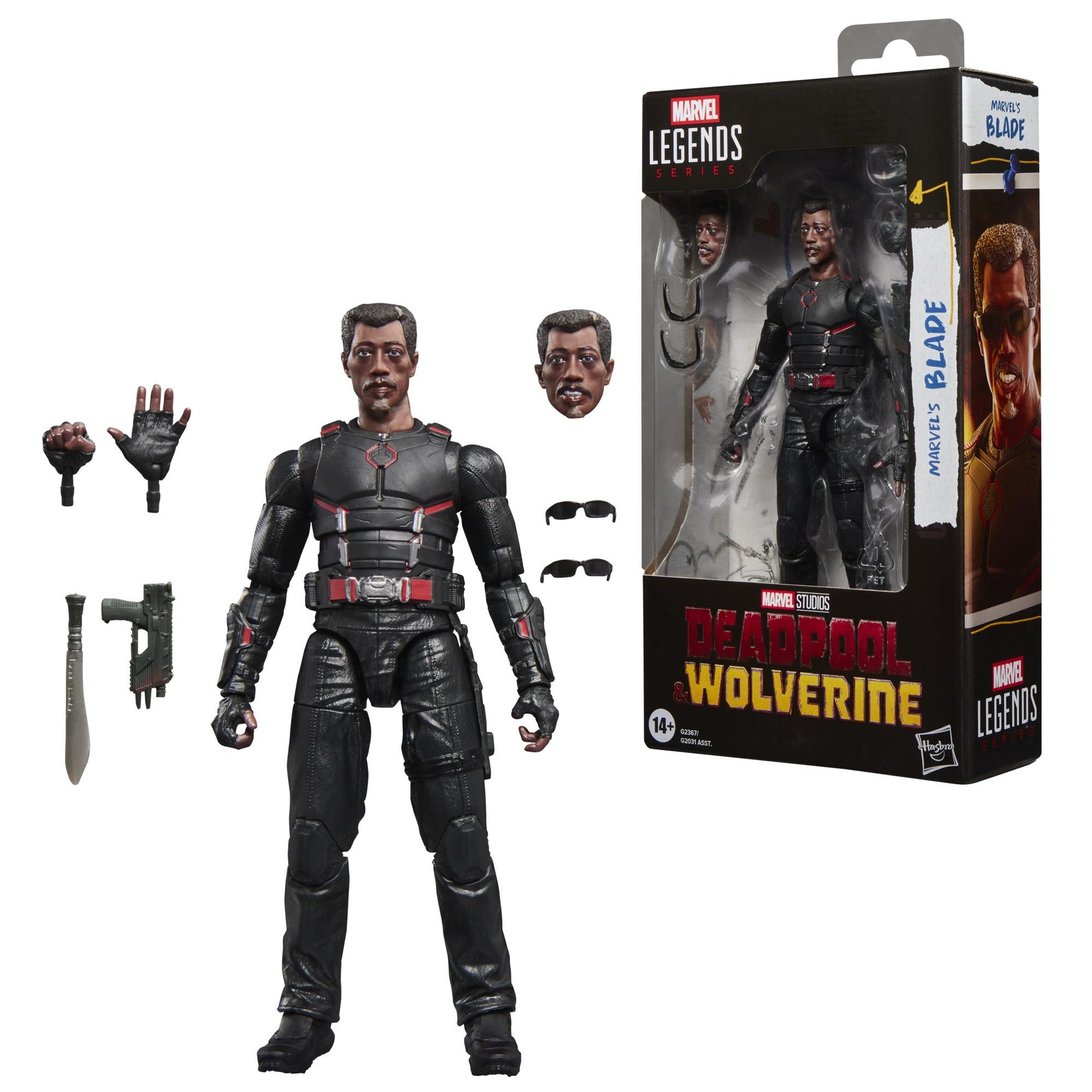 Marvel - Legends Series: Deadpool & Wolverine - Blade Figure
