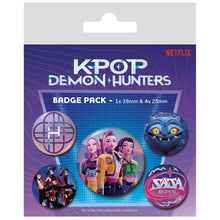 KPOP Demon Hunters - Mixed Badge Pack