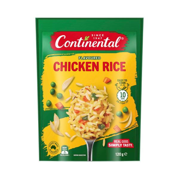 CONTINENTAL RICES RICE CHICKEN 120 GRAM