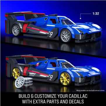 Mattel Brick Shop Hot Wheels Cadillac Project GTP Hypercar (236 pieces)