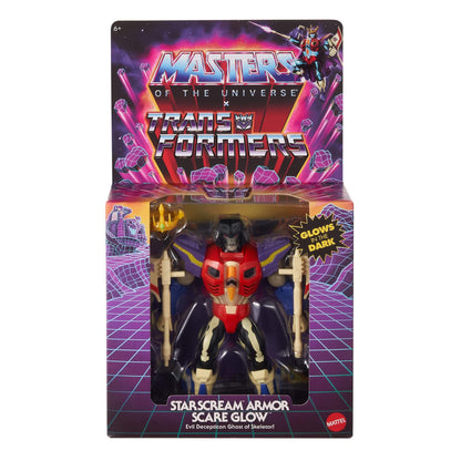 Masters Of The Universe x Transformers - Starscream Armor Scare Glow Action Figure