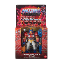 Masters Of The Universe x Transformers - Optimus Prime Armor He-Man Action Figure