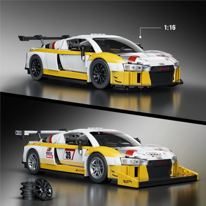 Mattel Brick Shop Hot Wheels '15 Audi R8 LMS (820 pieces)