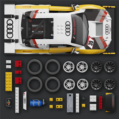 Mattel Brick Shop Hot Wheels '15 Audi R8 LMS (820 pieces)