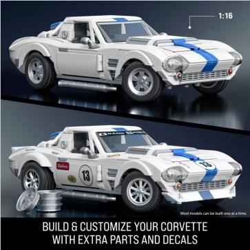 Mattel Brick Shop Hot Wheels Corvette Grand Sport (918 pieces)