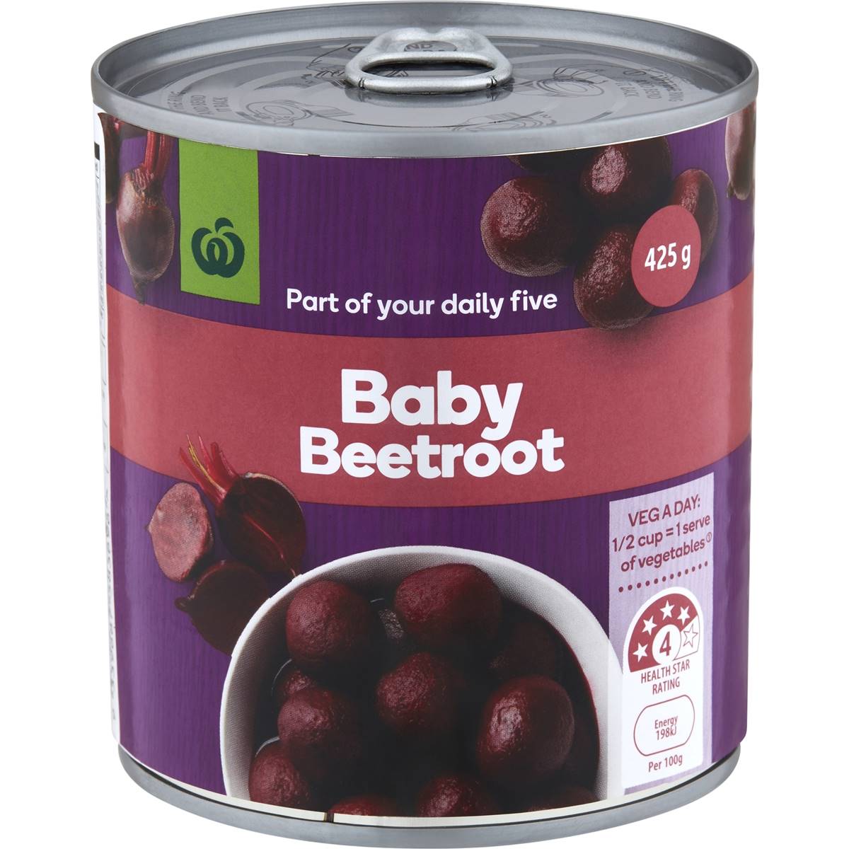 Woolworths Baby Beetroot 425g