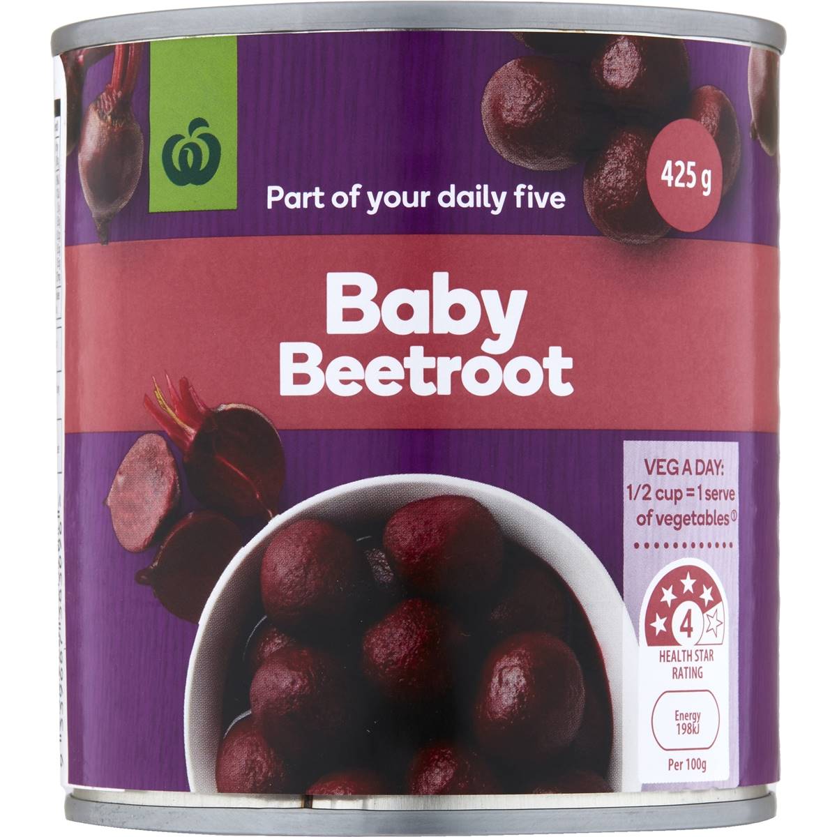 Woolworths Baby Beetroot 425g