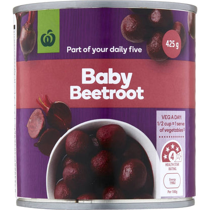 Woolworths Baby Beetroot 425g