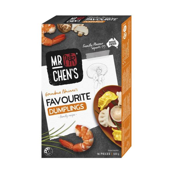MR CHEN'S FAVOURITE DUMPLINGS 16 PIECES 500G