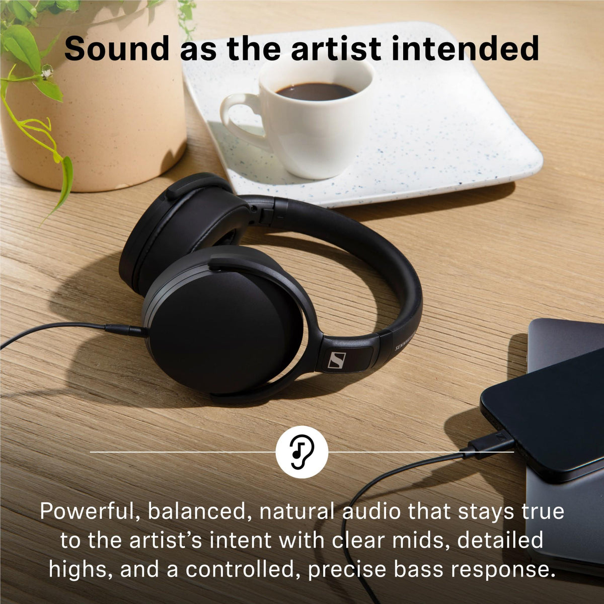 Sennheiser HD 400 Wired USB-C Over-Ear Headphones