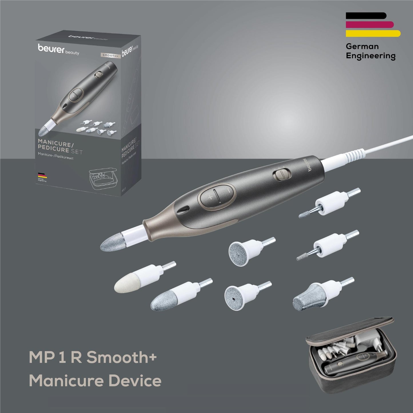 Beurer MP1R Manicure/Pedicure Smooth Plus: Luxe Edition