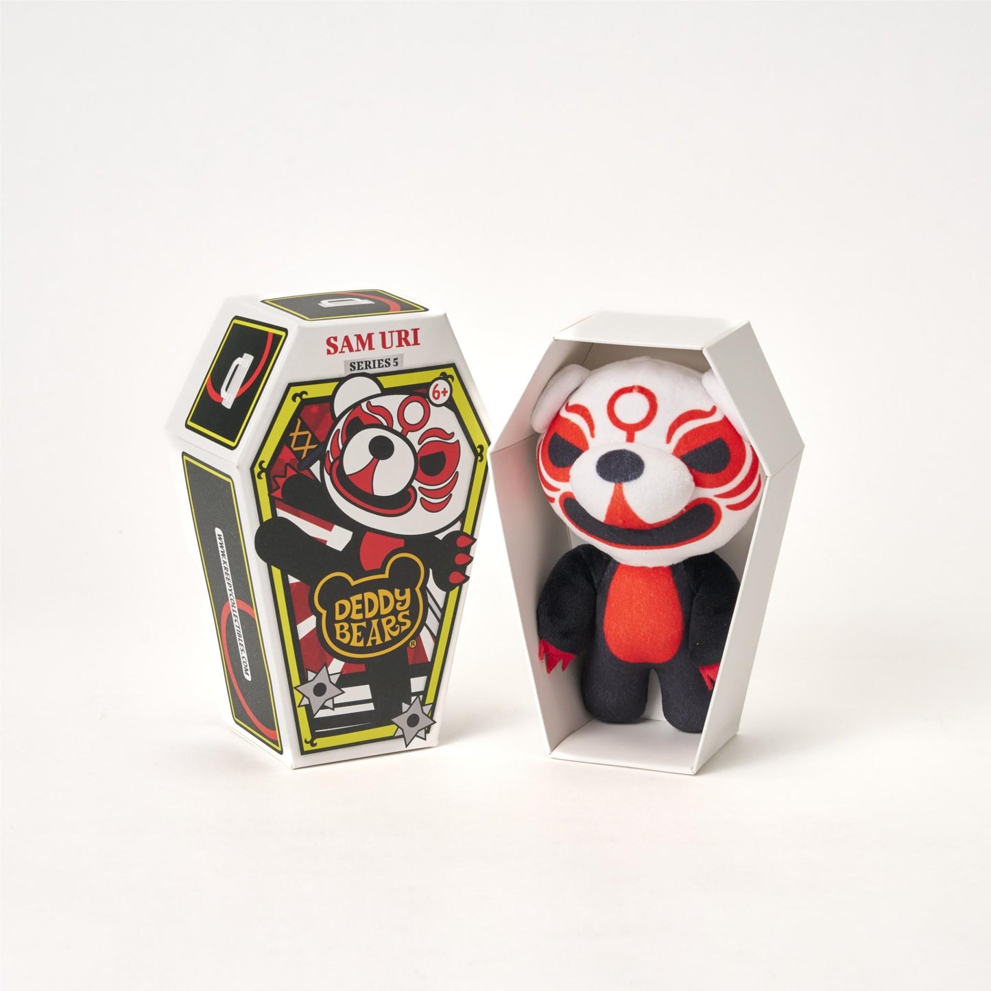 Sam Uri Bear Deddy Bear Plush In Coffin