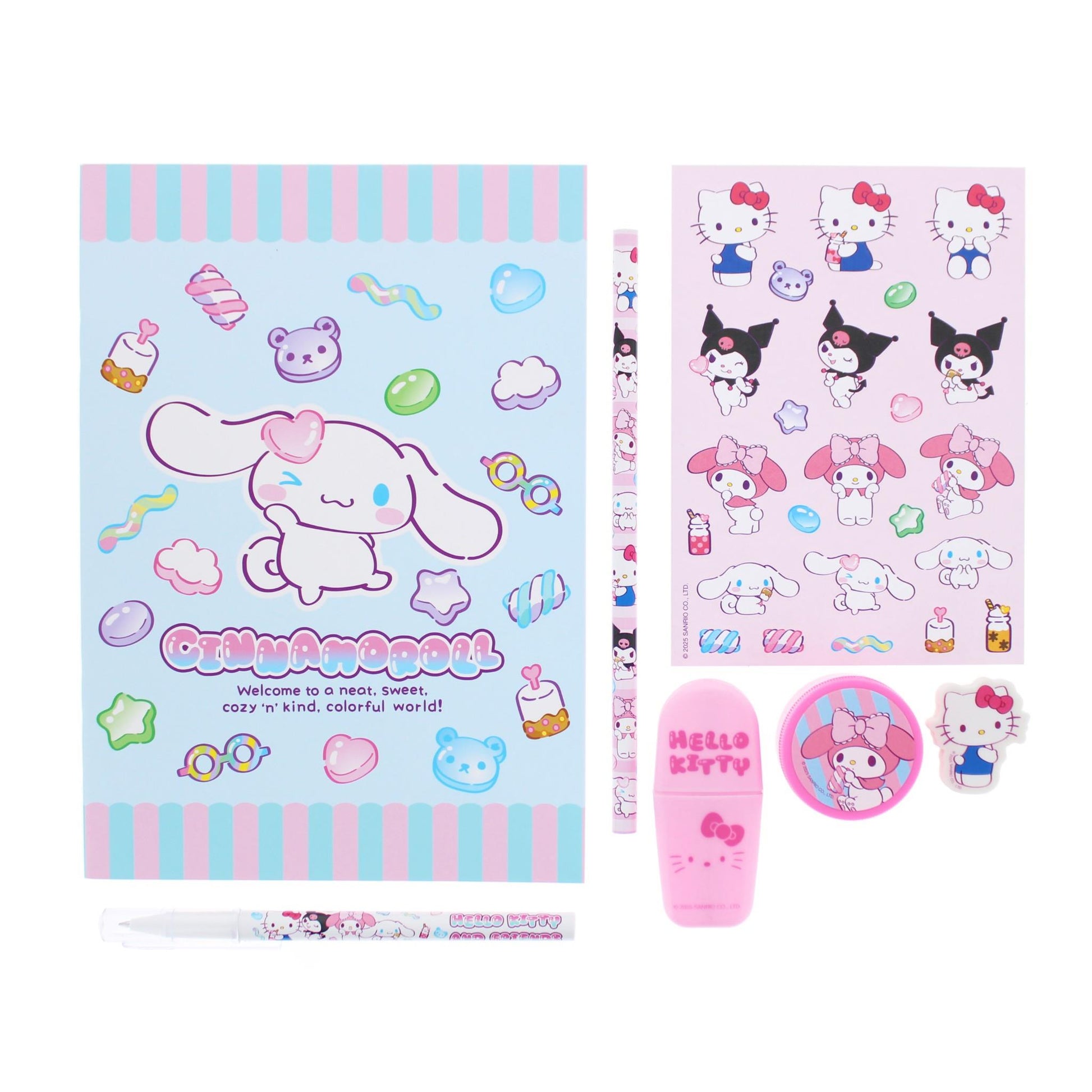 Hello Kitty: Sweets - Super Stationery Set