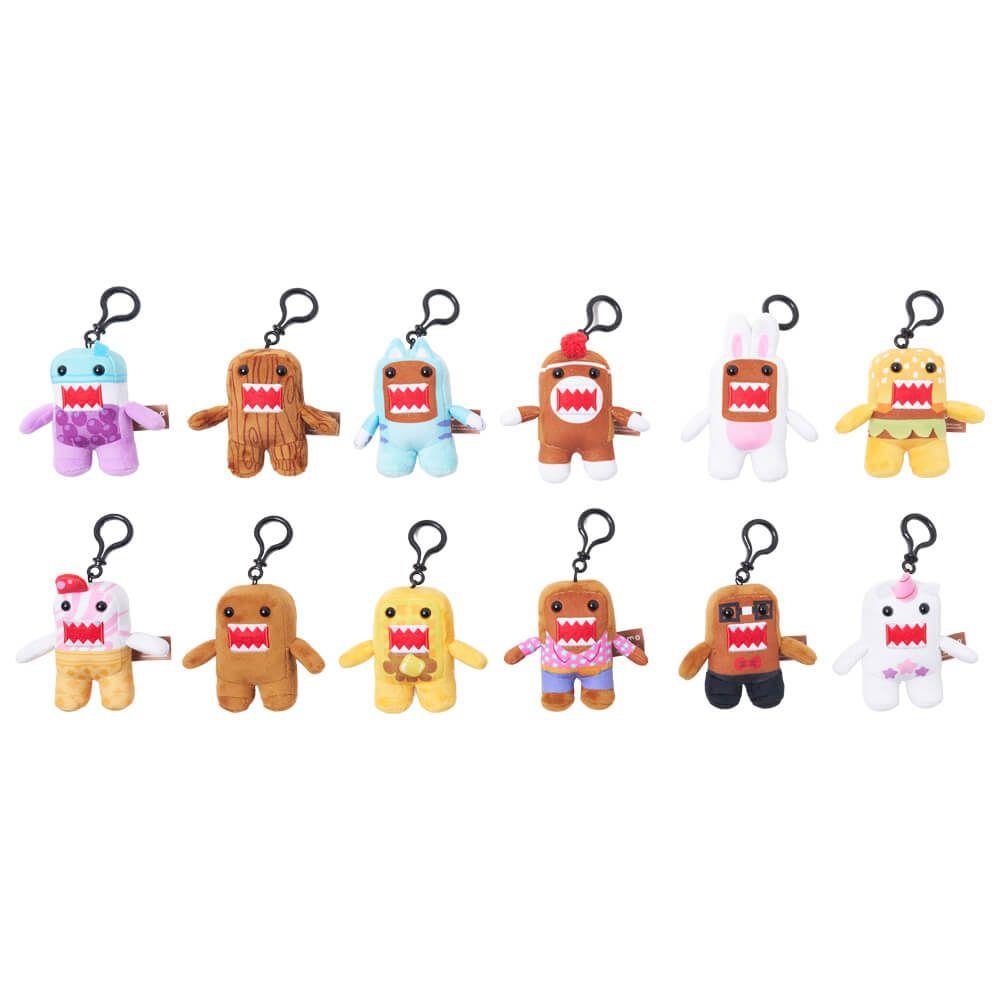 Domo Clip-On Plush Keyring (Blind Bag)
