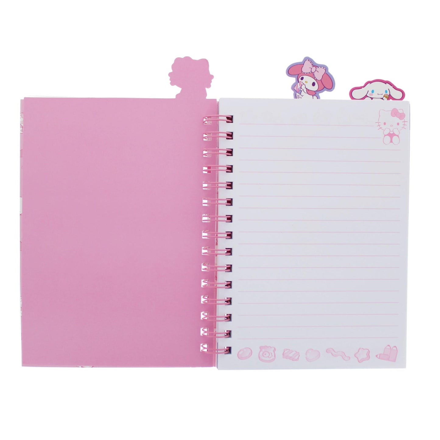 Hello Kitty - Sweets Glitter A5 Wiro Notebook