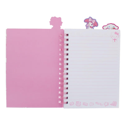 Hello Kitty - Sweets Glitter A5 Wiro Notebook