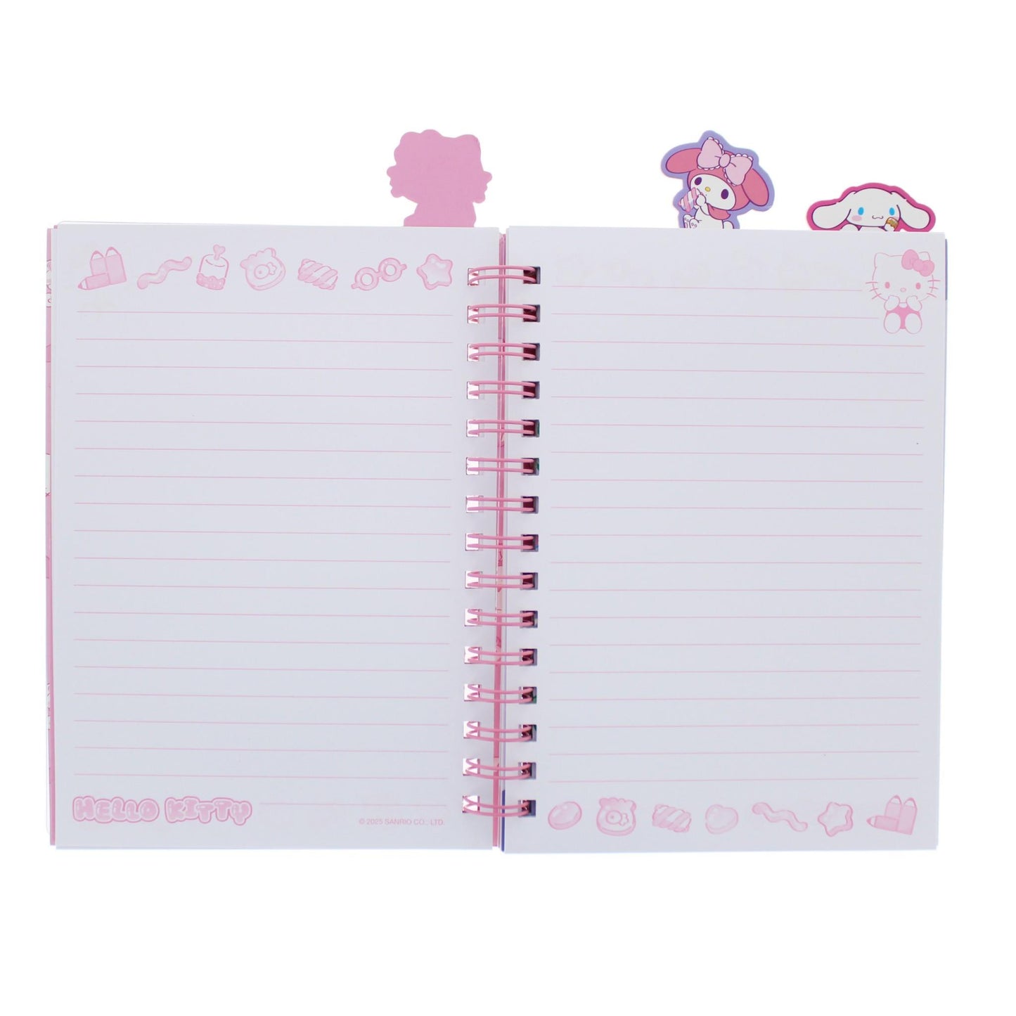 Hello Kitty - Sweets Glitter A5 Wiro Notebook