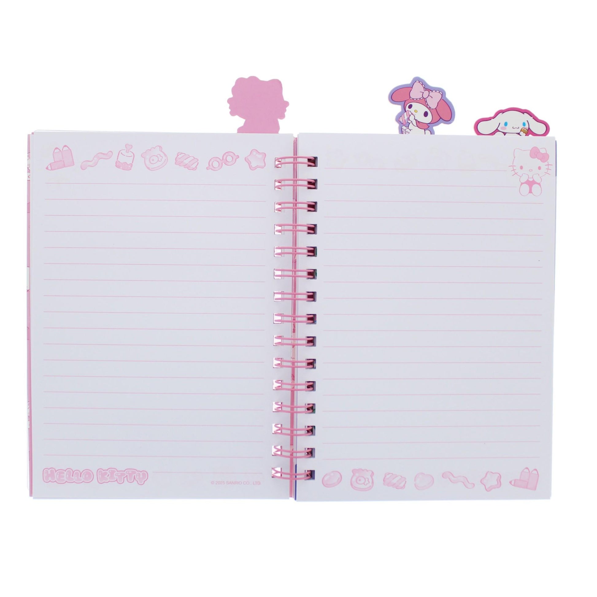 Hello Kitty - Sweets Glitter A5 Wiro Notebook