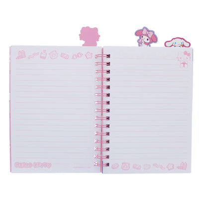 Hello Kitty - Sweets Glitter A5 Wiro Notebook