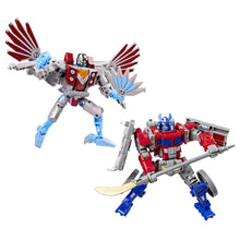 Transformers -Timelines Samurai Themed Set: Optimus Prime & Starscream Figures